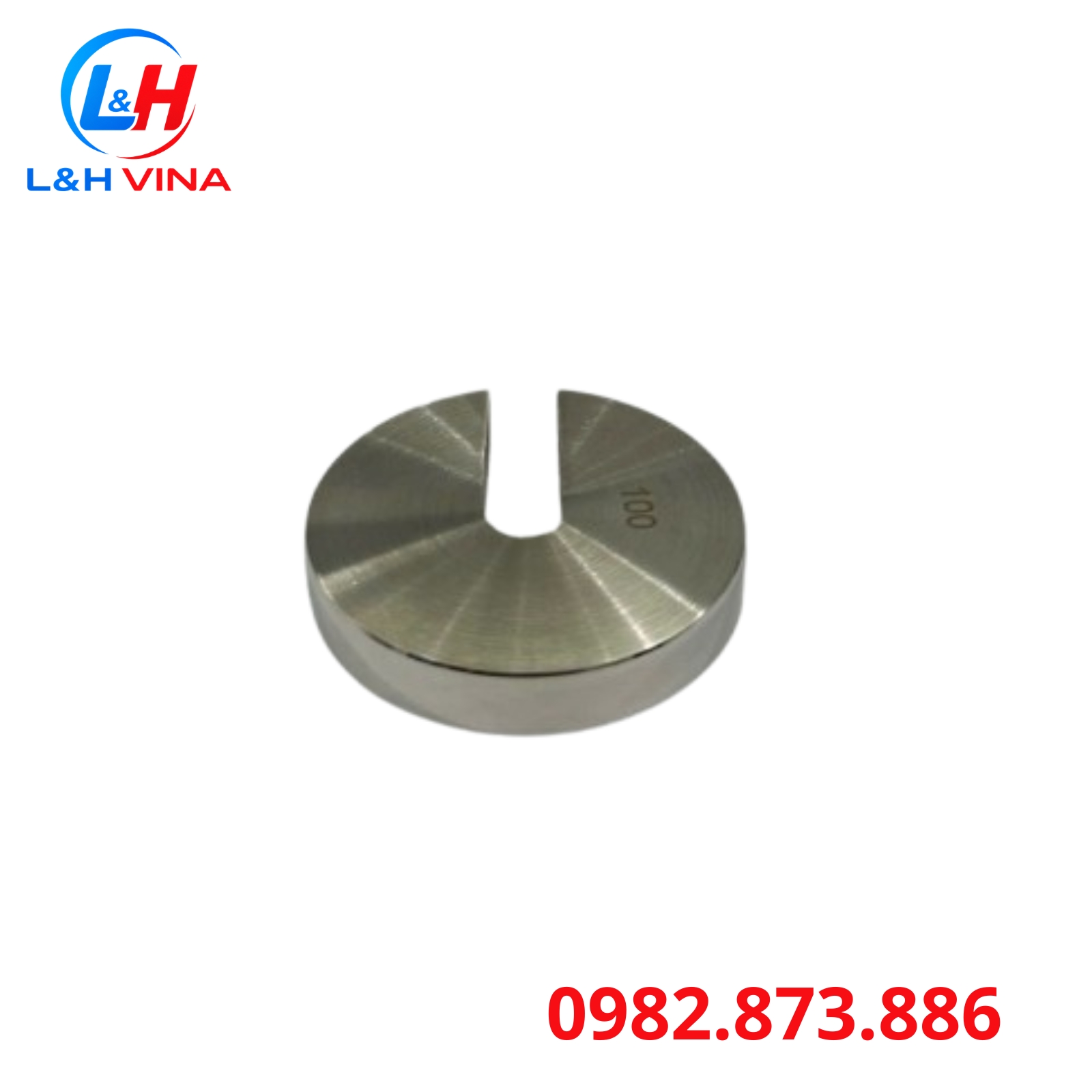 Quả cân F1-100g-dẹp