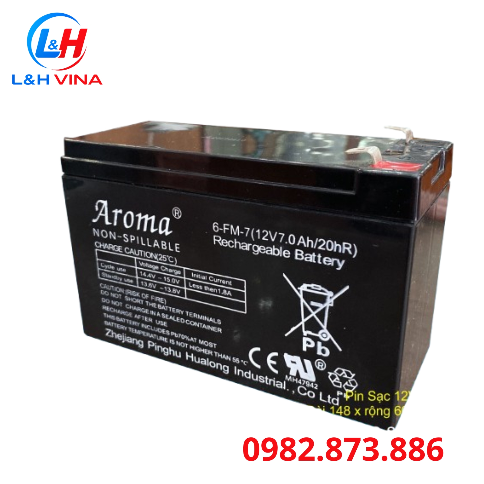Pin sạc 12V/7AH