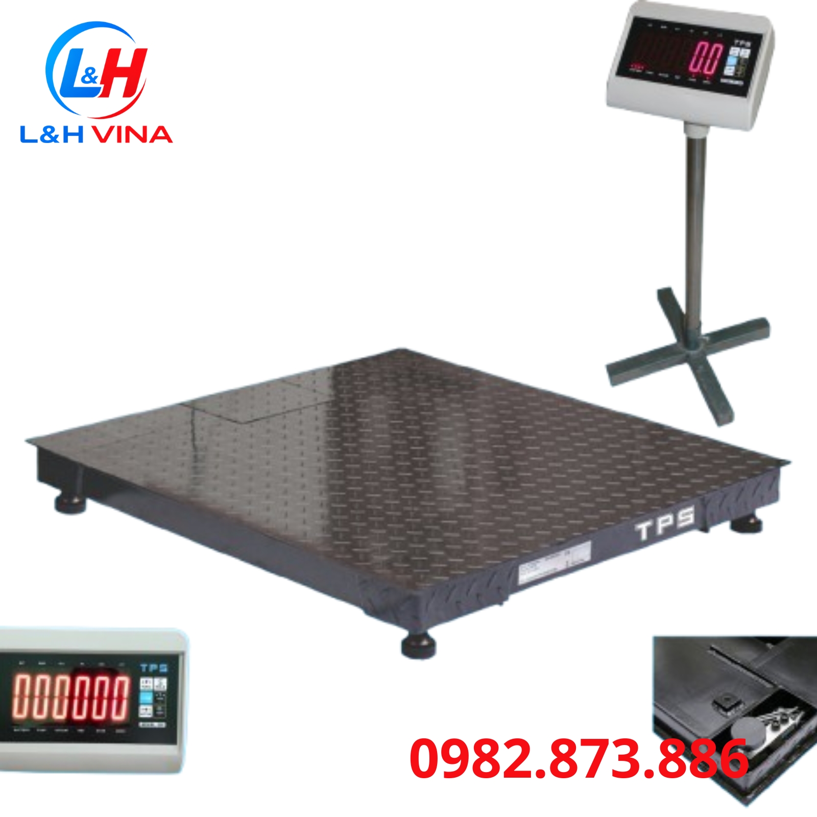 Cân sàn TPS0812DH-3 Tấn