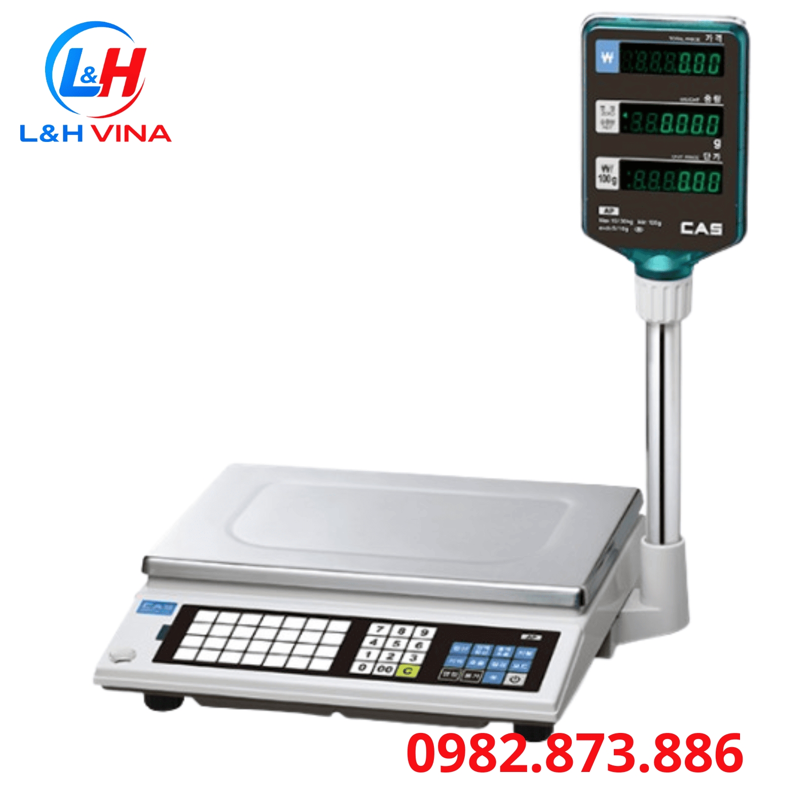 CÂN ĐIỆN TỬ CAS AP-1-15kg