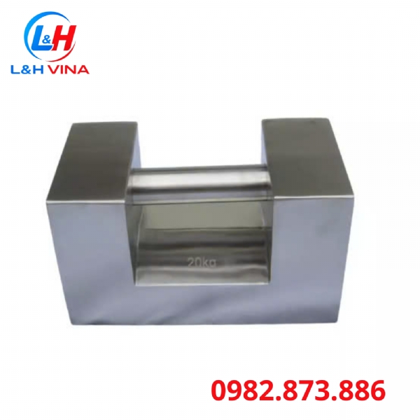 Quả cân chuẩn M1-20kg-vuông