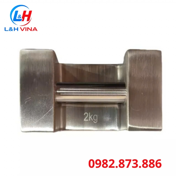 Quả cân F1-2kg-vuông