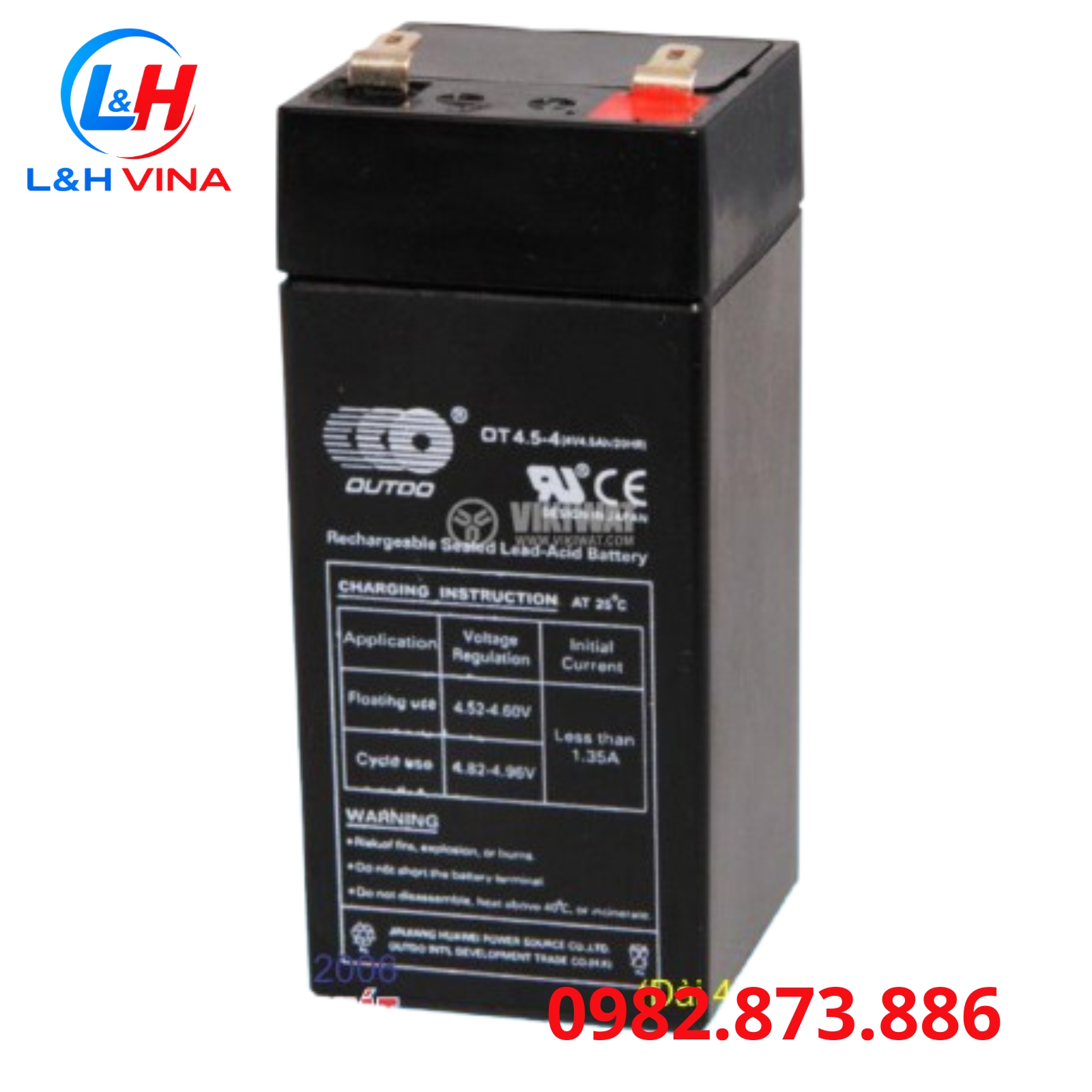 Pin sạc 4V/4AH