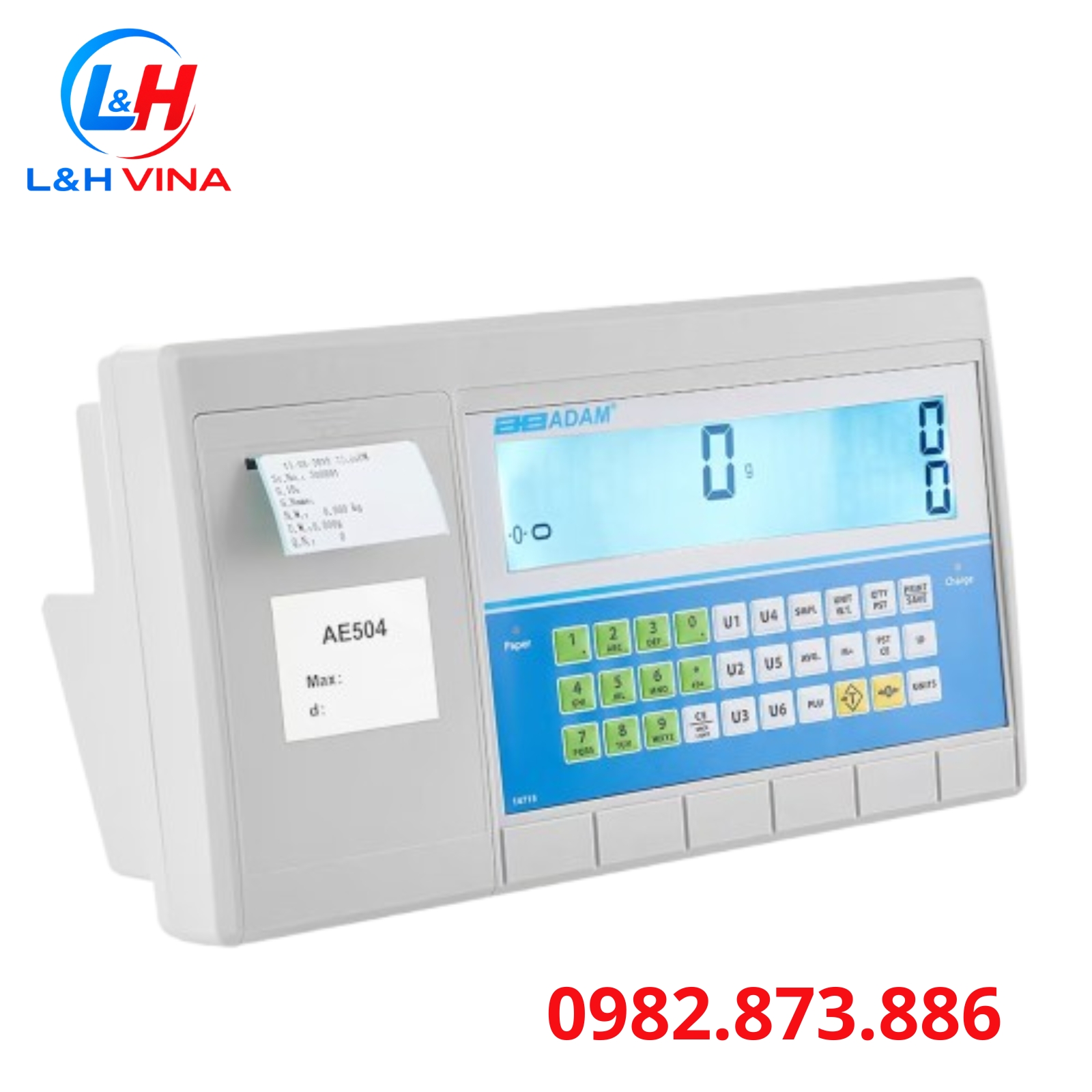 Đầu Cân In Nhãn AE 504 