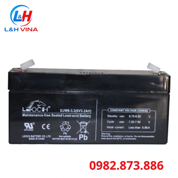 Pin sạc 6V/3.2Ah