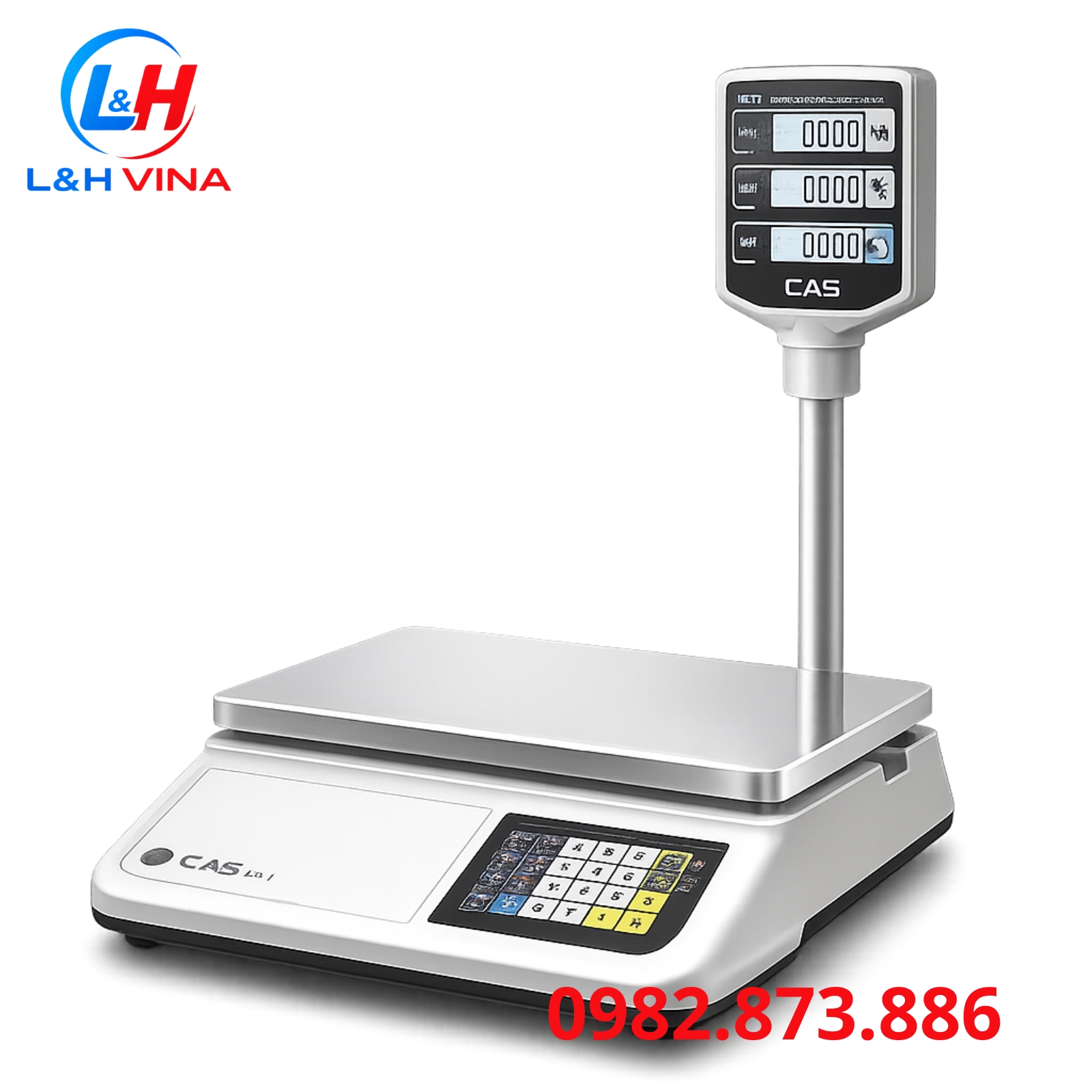 CÂN ĐIỆN TỬ CAS PR-II-15kg