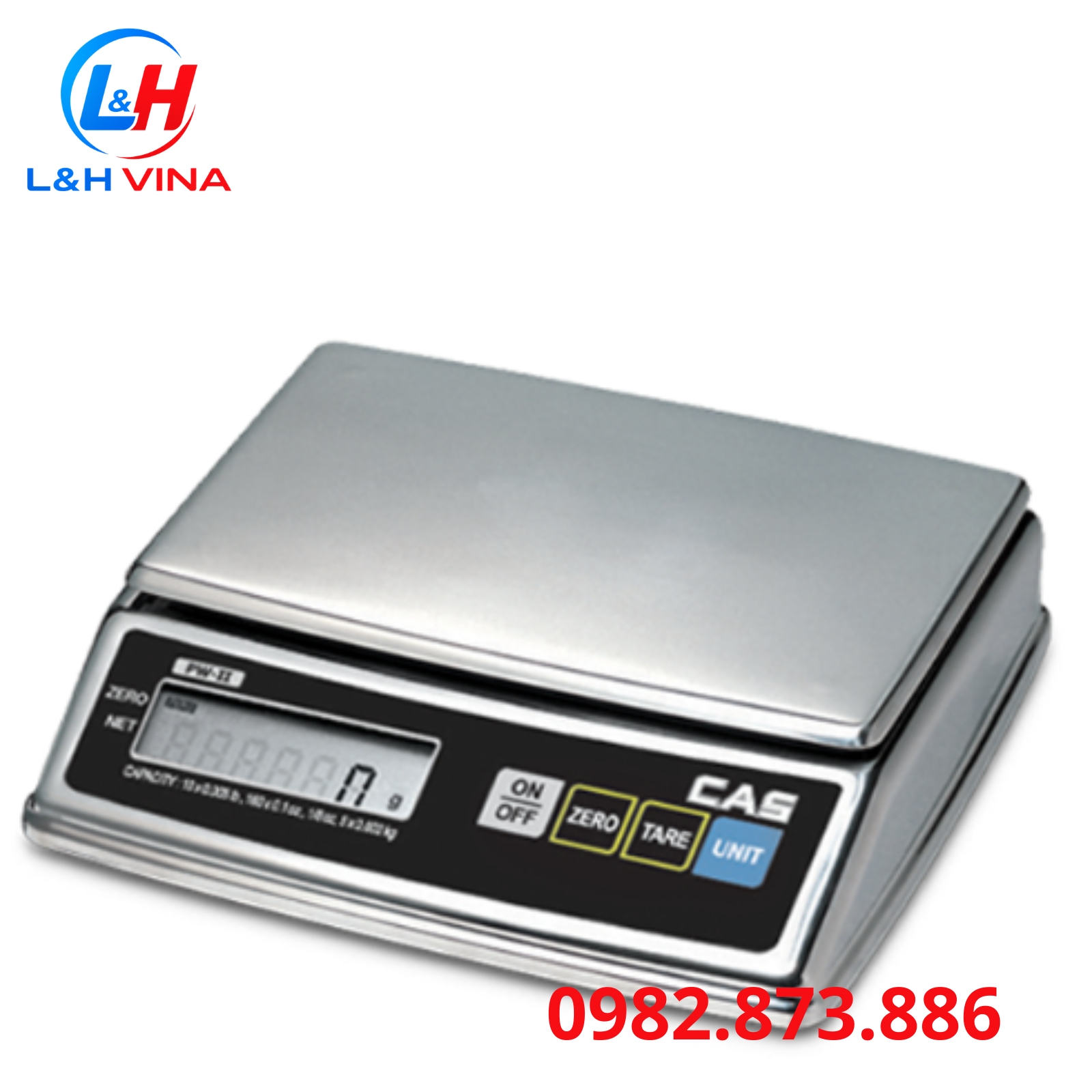 CÂN ĐIỆN TỬ CAS PW-II-2kg