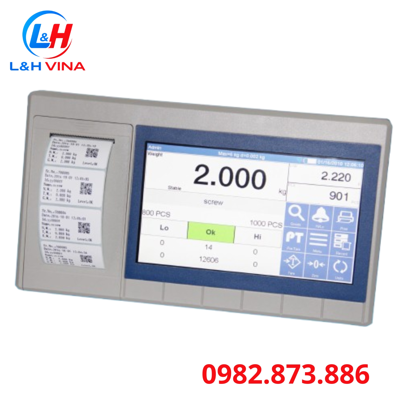 Đầu Cân Điện Tử TPS-S-TOUCH