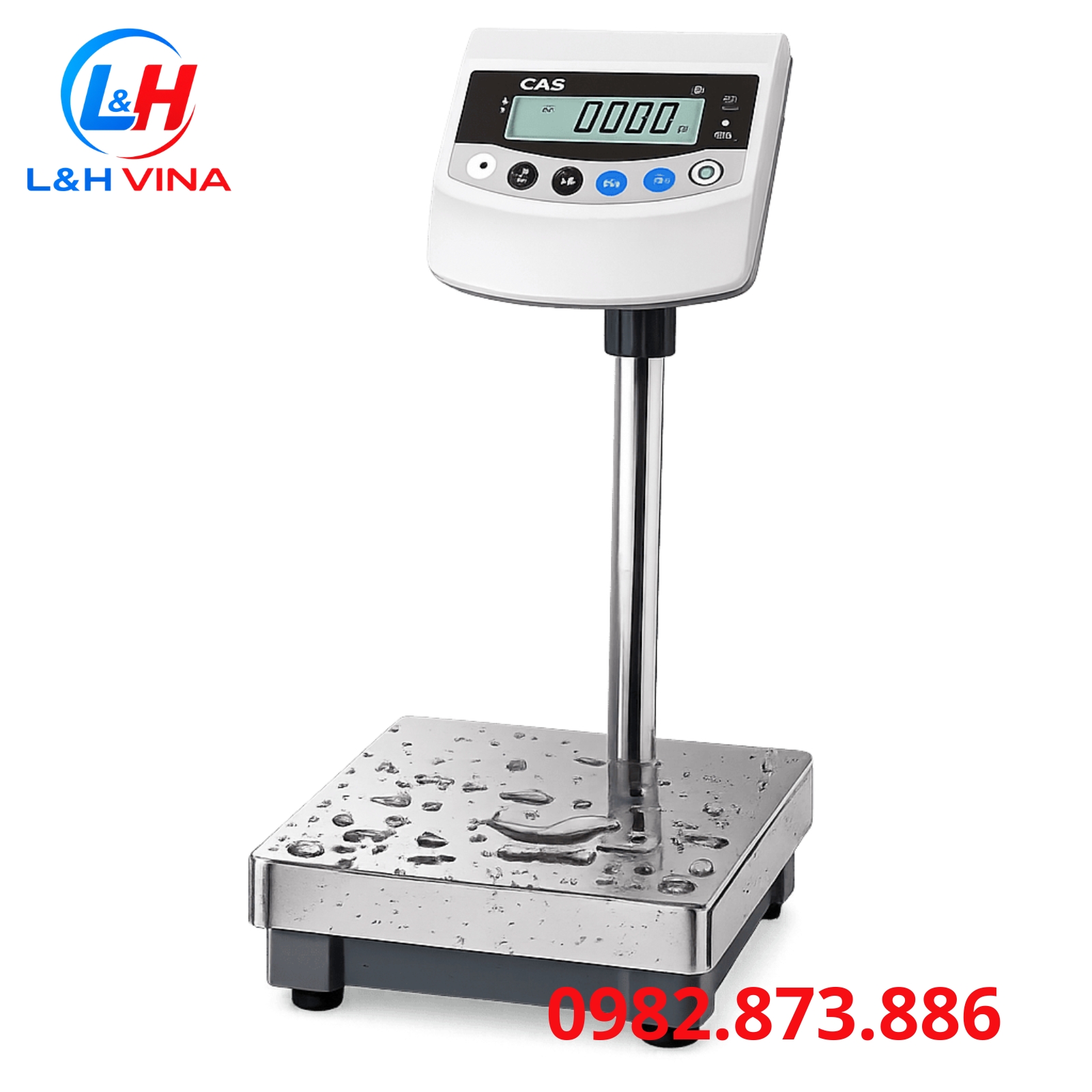 CÂN BÀN CHỐNG NƯỚC CAS BW-1N-150kg