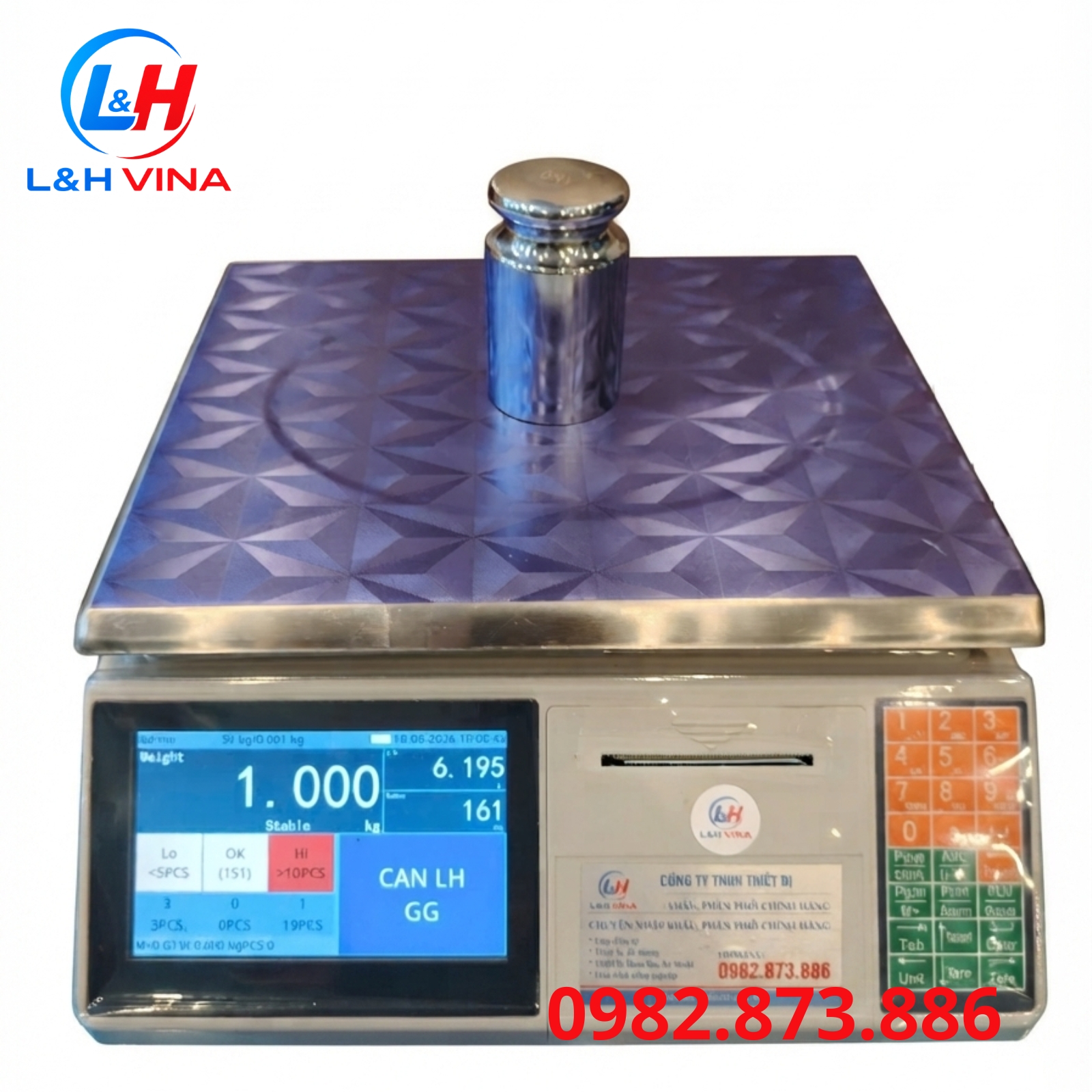 Cân đếm In Tem