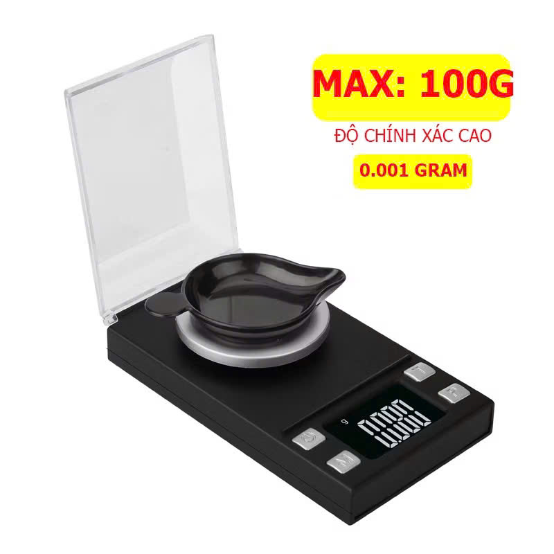 CÂN TIỂU LY 100G 0.001G (3 SỐ LẺ)