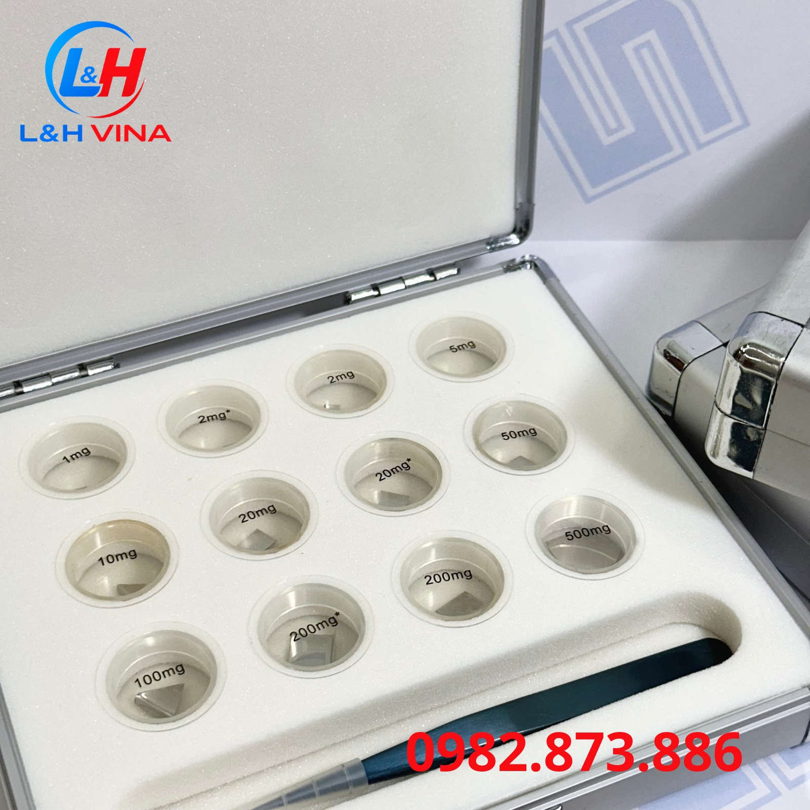 Bộ quả cân chuẩn E2 (1mg-500mg)