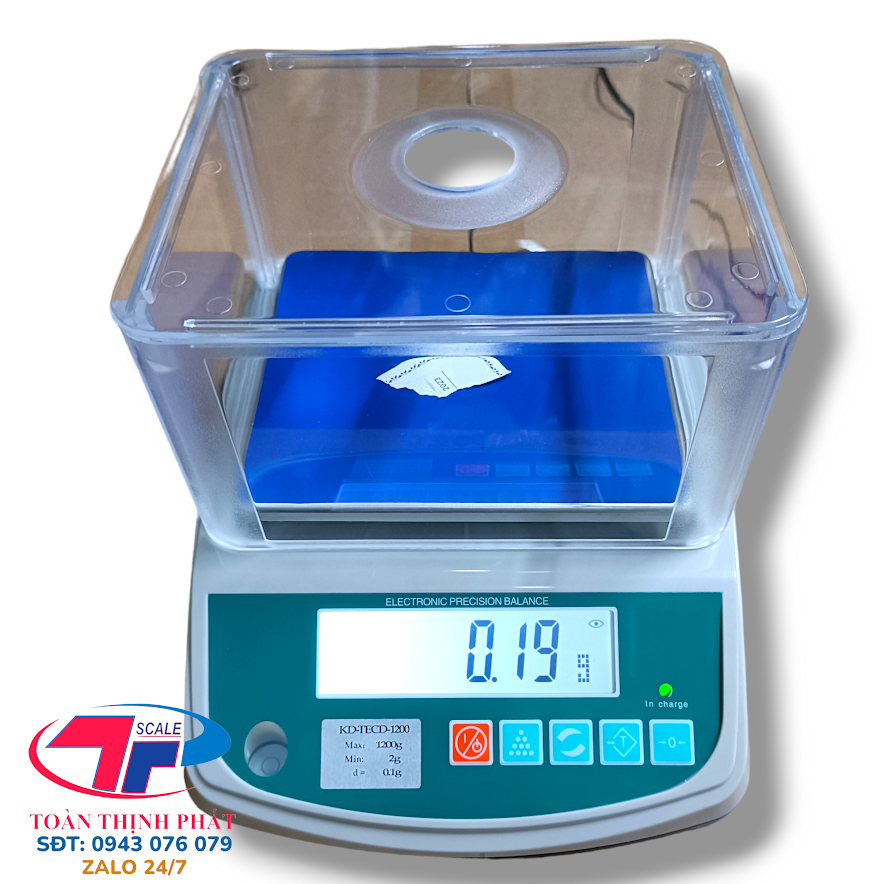 CÂN ĐIỆN TỬ PHÒNG THÍ NGHIỆM KD-TECD1200