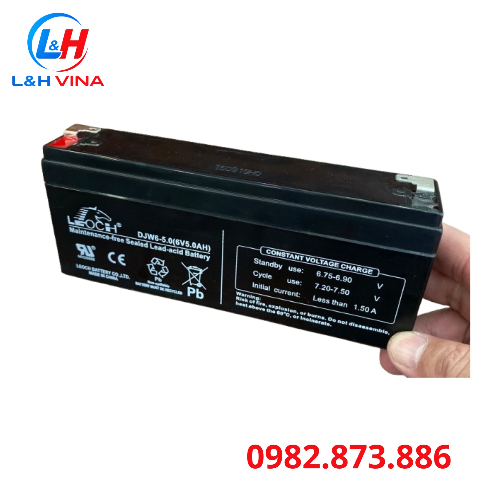 Pin sạc DJW6-5.0