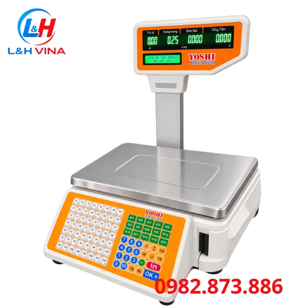 CÂN SIÊU THỊ IN MÃ VẠCH 30KG/10G