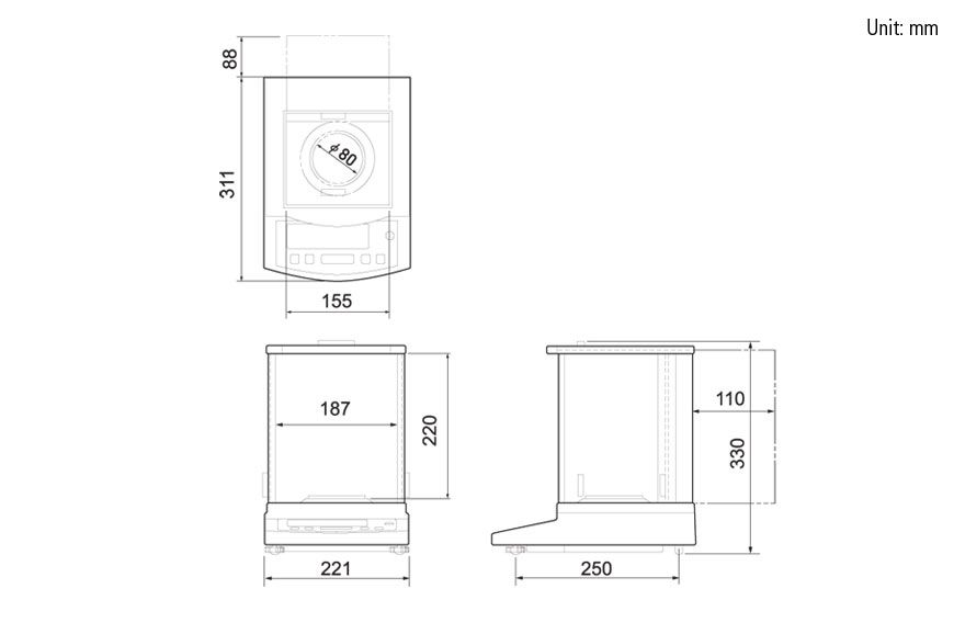 CÂN ĐIỆN TỬ CAX200