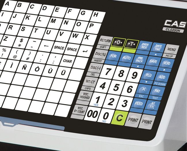 CÂN ĐIỆN TỬ IN TEM CAS CL5200N-B-30kg