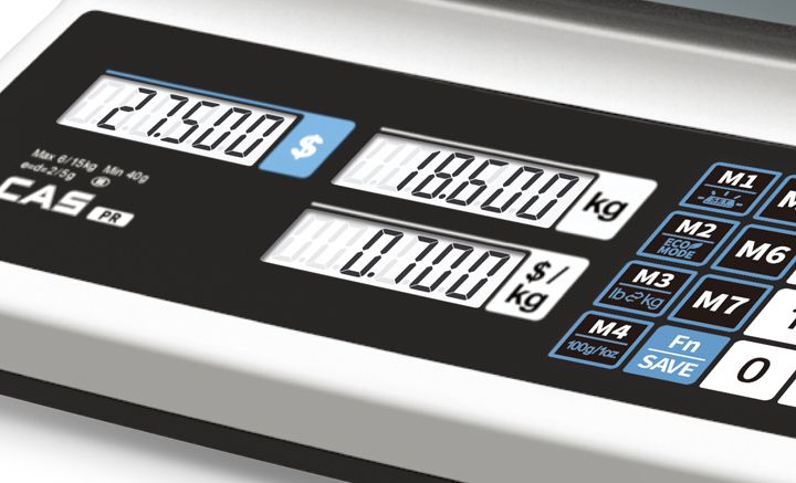 CÂN ĐIỆN TỬ CAS PR-II-15kg