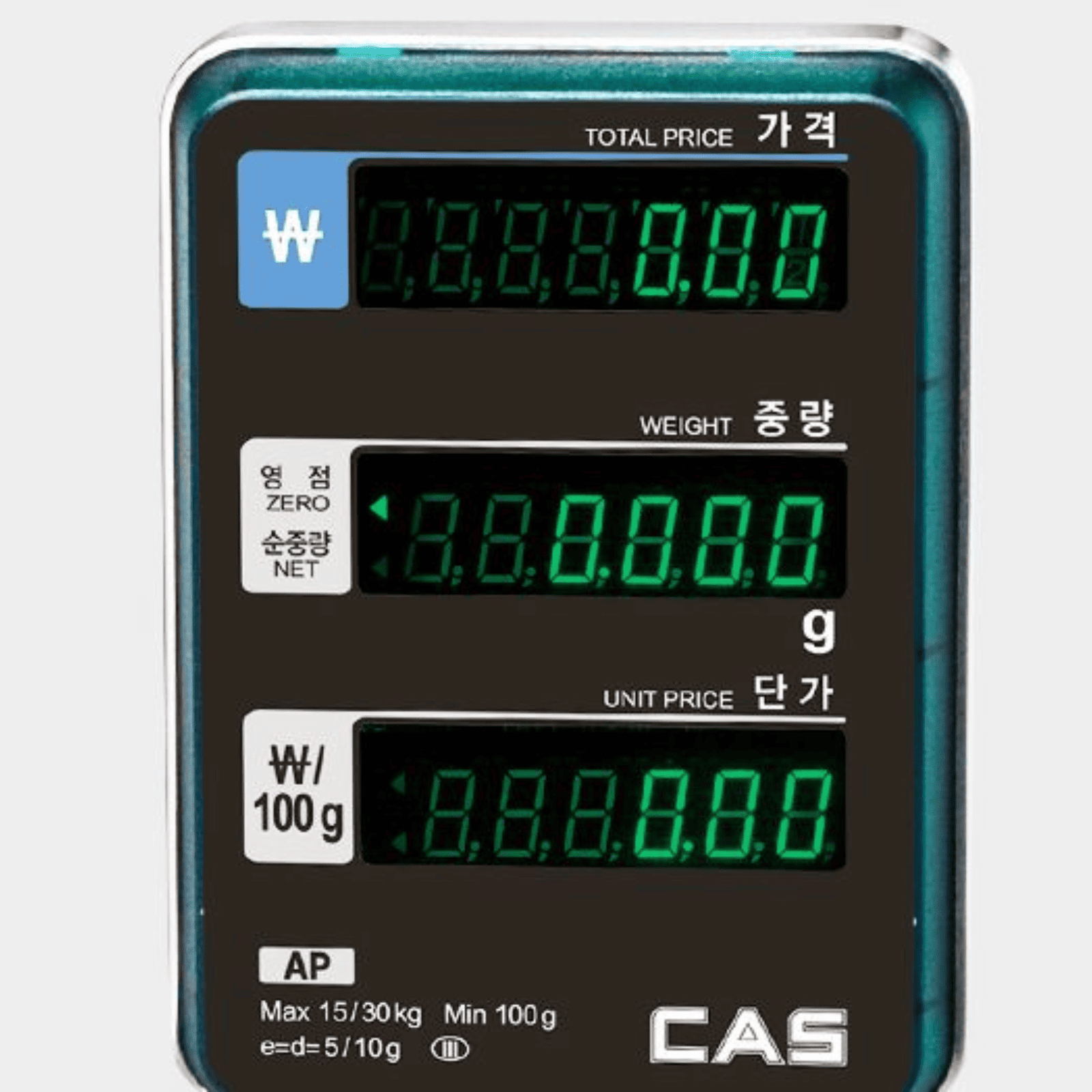 CÂN ĐIỆN TỬ CAS AP-1-15kg