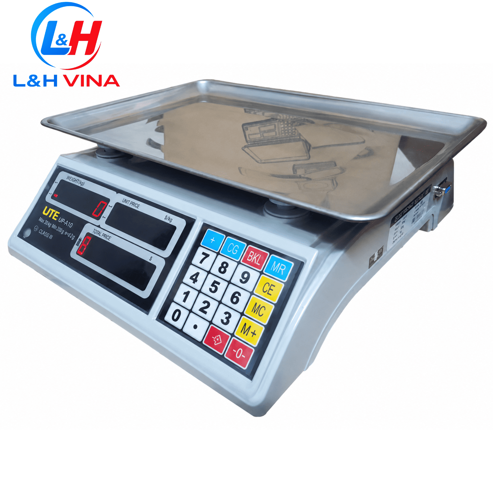 CÂN ĐIỆN TỬ BÁN HÀNG KẾT NỐI MÁY TÍNH