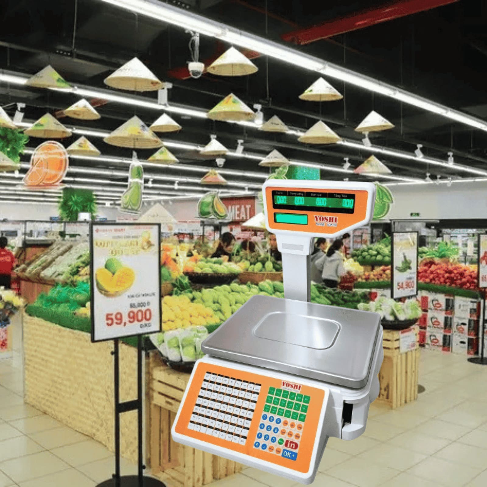 CÂN IN TEM MÃ VẠCH YOP30 YOSHI