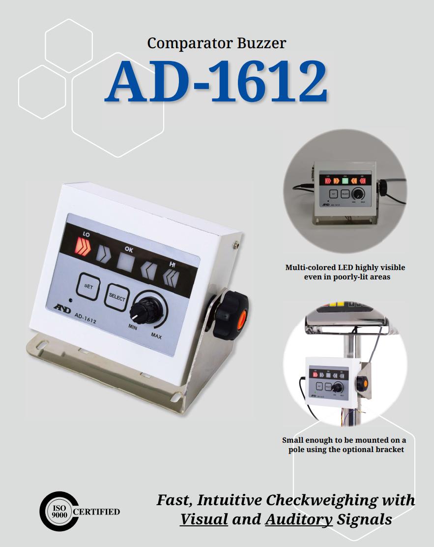 Đầu Cân So Sánh AD-1612 AND